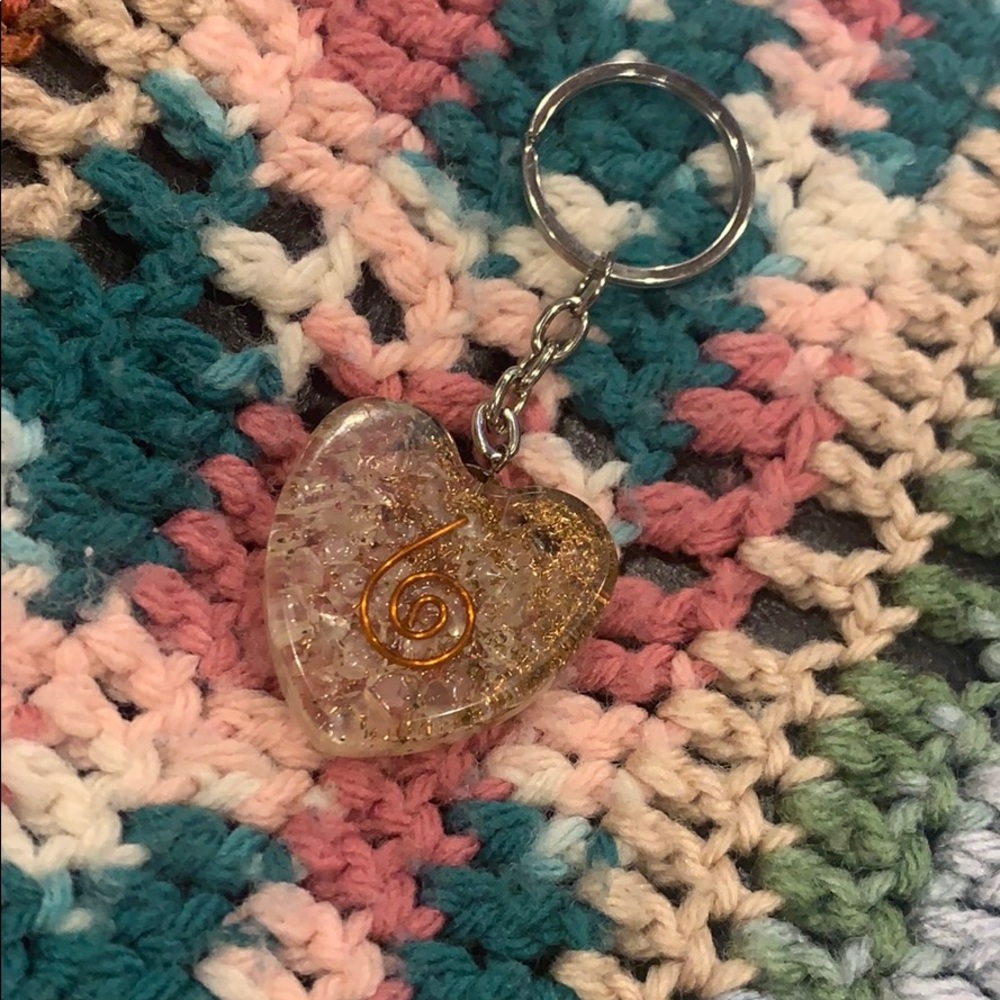 Orgonite keychain